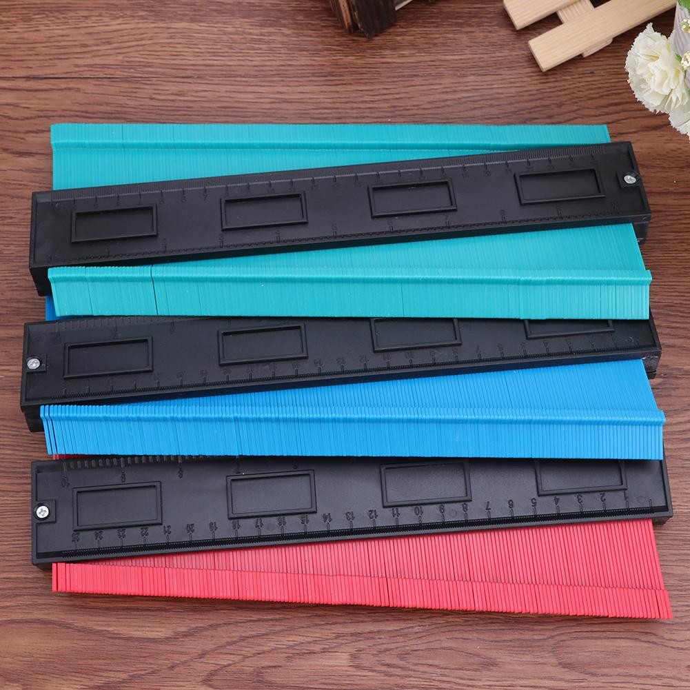 Contour Measuring Bezels Plastic Copy Contour Gauges Wood Standard Marking Tool Tile Laminate Tile Profile Tools Measuring Tools