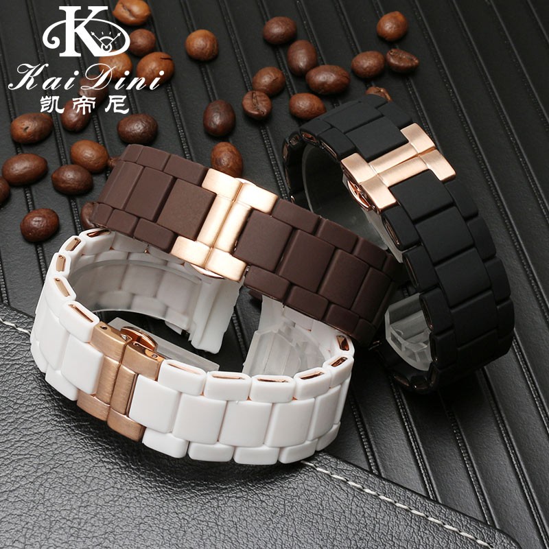 سيليكون المطاط الصلب Watchband في المطاط ل AR5890 AR5889 AR5858 AR5920 AR5868 AR8023 رجل 23 مللي متر امرأة 20 مللي متر حزام (استيك) ساعة سوار