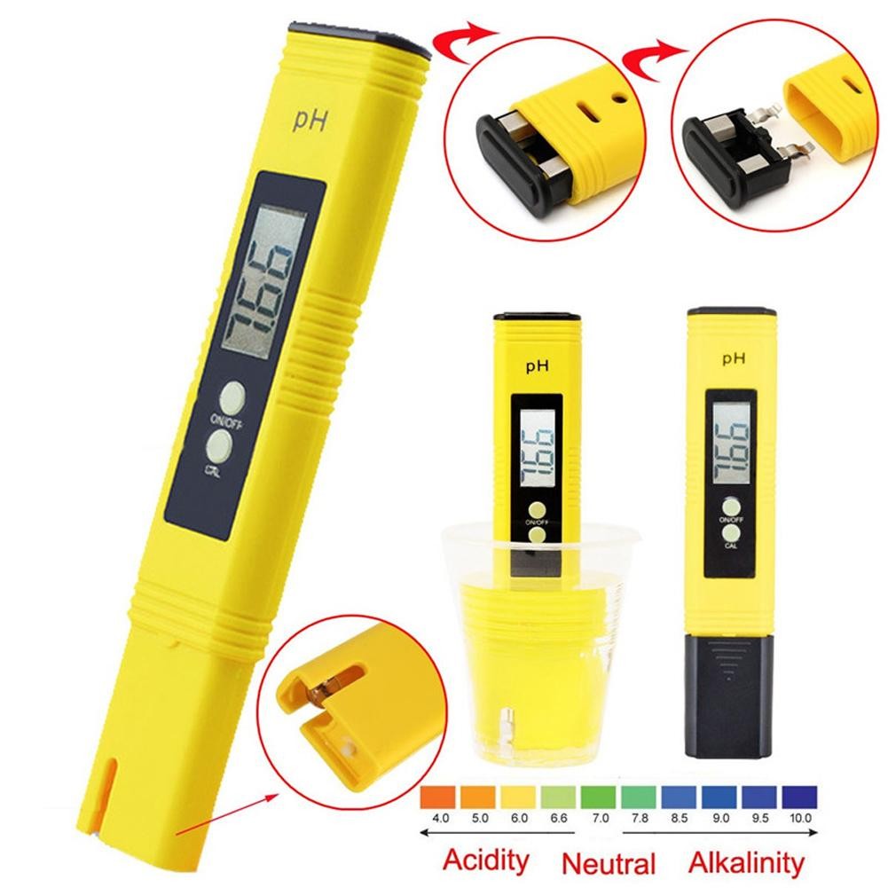 PH Meter 0.01 High Accuracy Water Quality Tester Water Quality Tester With 0-14 Gauge Set Suitable For Aquarium Swimming Pool