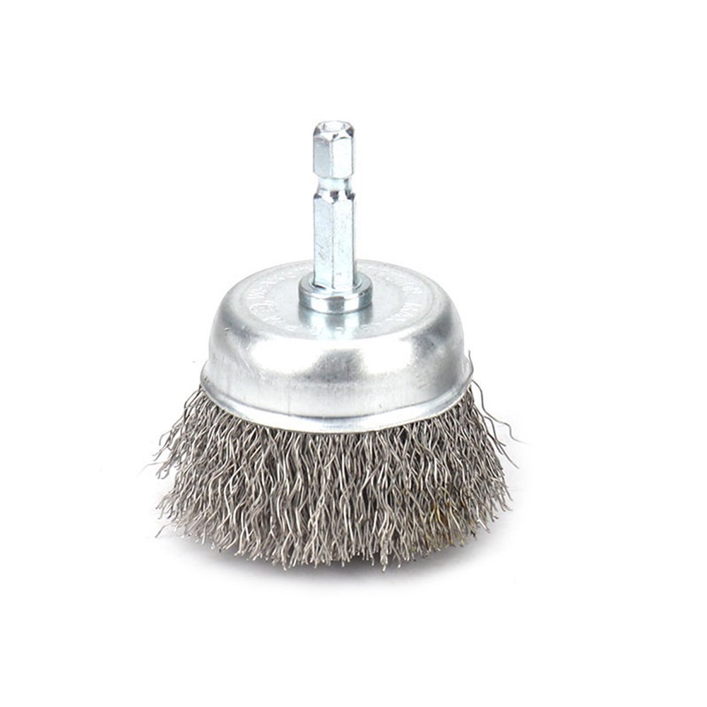 50mm 2inch Steel Wire Wheel Brush Dremel Rotary Drill Tools Dremel Rust Removal Tools Metal Polishing 1pc Drill Brush