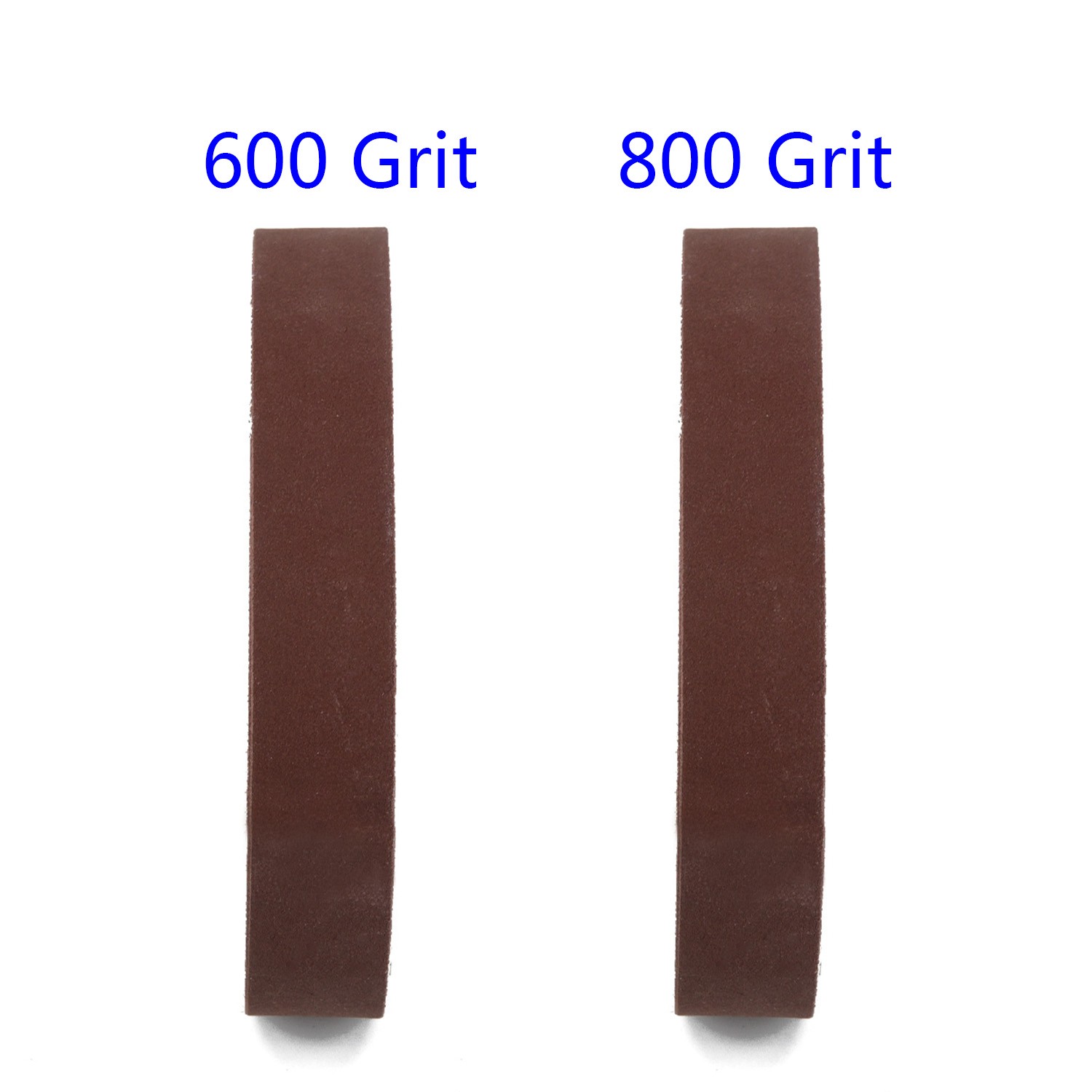 1 x 30 inch sanding belts, 15 pcs, 600 800 1000 high grit, aluminum oxide 25mm width/1 inch length 762mm/30 inch