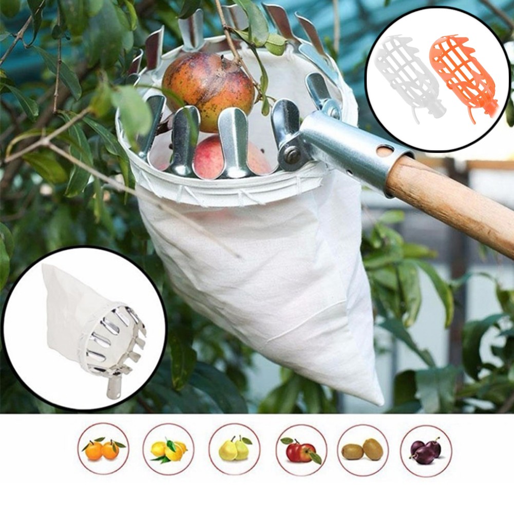 1pc High Altitude Fruit Picker Catcher Fruit Picking Tool Gardening Farm Garden Hardware Picking Device Garden Tool