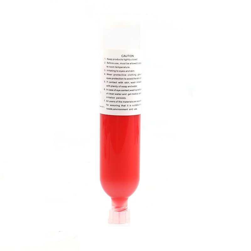 Red Glue Epoxy Resin Adhesives 40g For BGA Chip Resistors Capacitors IC Chips SMT Repair SMD