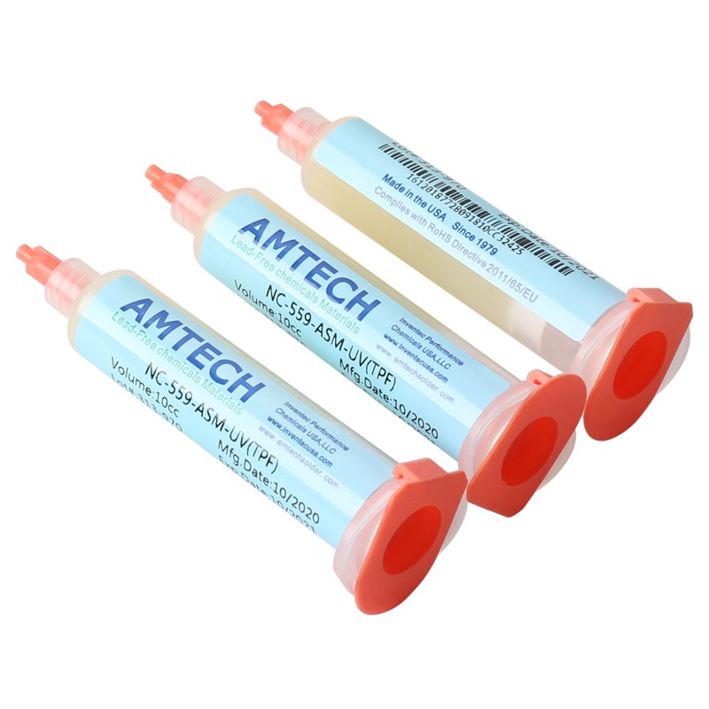 NC-559-ASM-UV(TPF) BGA PCB No-Clean Soldering Paste Advanced Soldering Oil Flux Grease 10cc NC-559 Welding Repair Tools