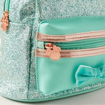 Disney Minnie Mouse Sequin Embellished Backpack - 8 inches