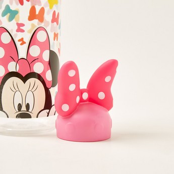 Minnie Mouse Printed Bottle with 3D Cap - 560 ml