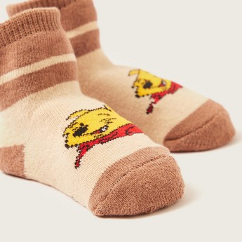 Disney Winnie the Pooh Print Booties