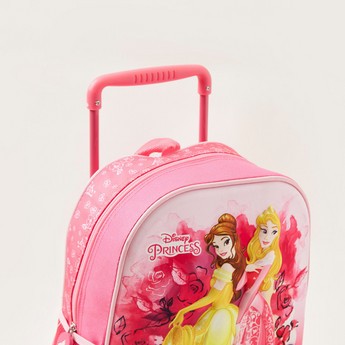 Disney Princess Print 3-Piece Trolley Backpack Set