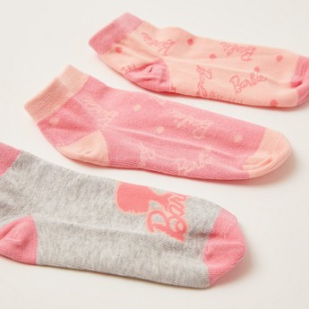 Barbie Print Socks - Set of 3