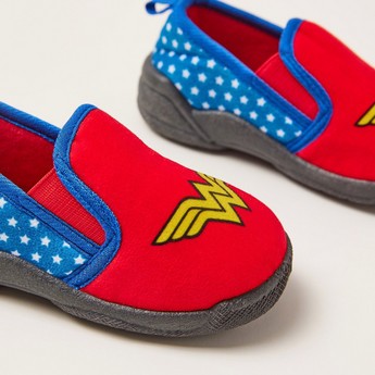 Wonder Woman Print Baby Shoes