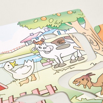 Juniors Farm Puzzle Game Set