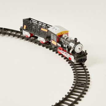 Classical 14-Piece Track Train with Music and Light