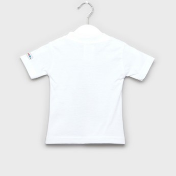 Just Add A Kid Printed T-shirt with Short Sleeves