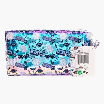 Create It! Galaxy Makeup Bag with Zip Closure