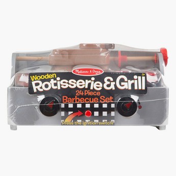 Melissa & Doug Rotisserie & Grill Barbecue Set