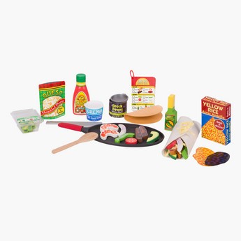 Melissa and Doug Fill & Fold Taco & Tortilla Set