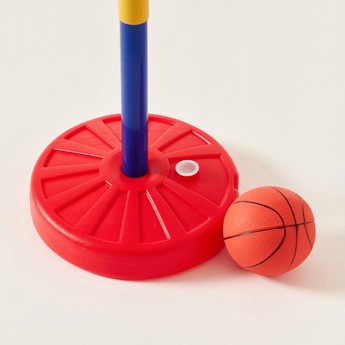 Juniors Adjustable Basketball Stand Playset