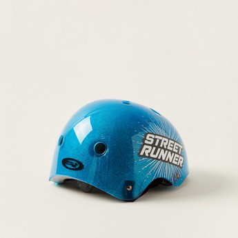 Street Runner Printed Multipurpose Helmet