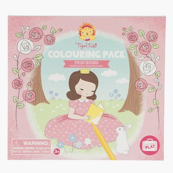 Tiger Tribe Princesses Colouring Pack