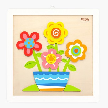 VIGA Flowers Painting Set