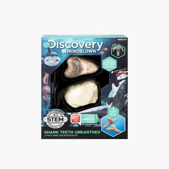 Discovery Shark Teeth Unearthed Mini Excavation Kit