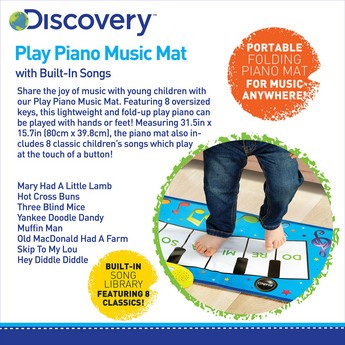 Discovery Play Piano Music Mat