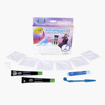 Crayola Frozen 2 Colour Changing Window Clings