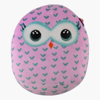 TY Squish-Boos Owl Soft Toy - 10 inches