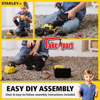 Stanley Jr. Loader Vehicle DIY Playset