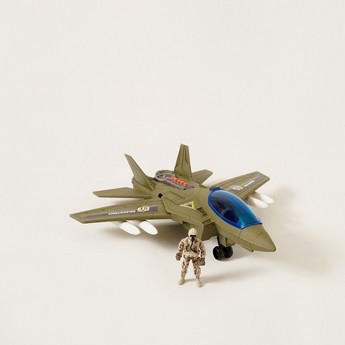 Soldier Force Aeroplane Figurine Set