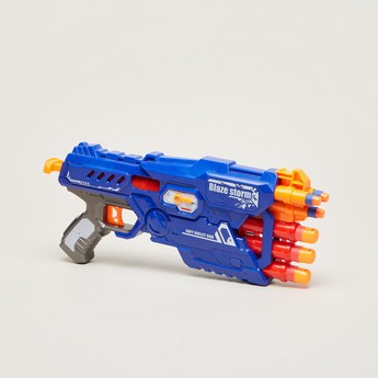 Blaze Storm Manual Soft Bullet Dart Gun Toy Set