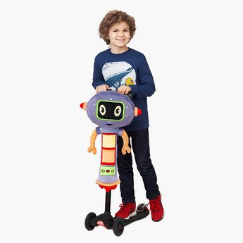 Happy Hop Buddy Guard Robot Met Seatbelt Pillow