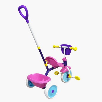 Disney Minnie Mouse Trike with Push Handle