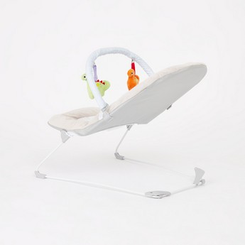 Juniors Plum Baby Bouncer with Plush Toys