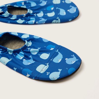 Slipstop Printed Slip-On Shoes