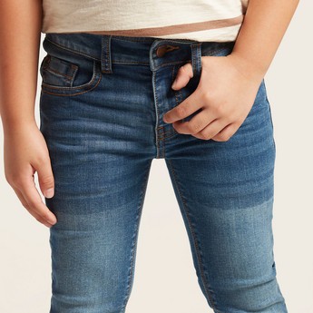 Juniors Solid Jeans with Pockets