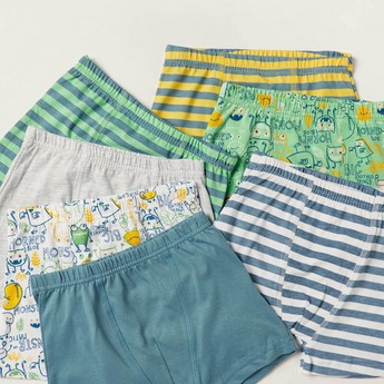 Juniors Printed Boxers - Set of 7