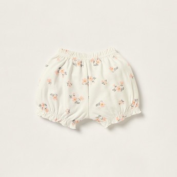 Juniors Floral Print Bloomer with Elasticated Waistband