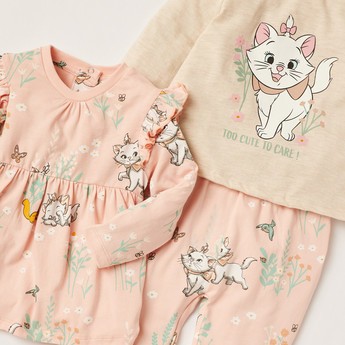 Disney 5-Piece Marie Print Clothing Set