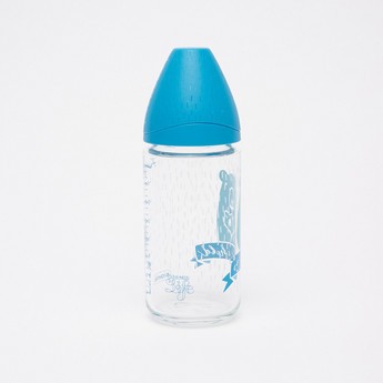 Suavinex Printed Feeding Bottle - 240 ml