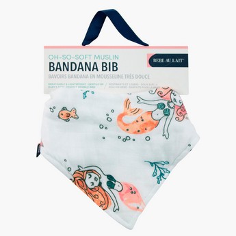 Bebe Au Lait Printed Bandana Bib