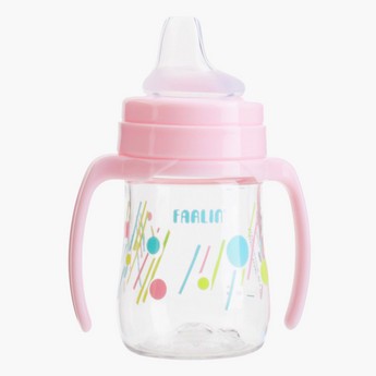 FARLIN Tritan Printed Stage 2 Spout Drinking Cup with Handle - 150 ml