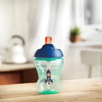 Tommee Tippee Printed Easy Drink Straw Cup with Handle