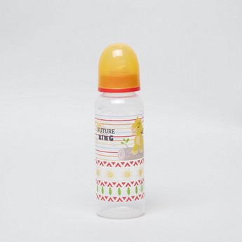 Lion King Print 3-Piece Feeding Bottle - 250 ml