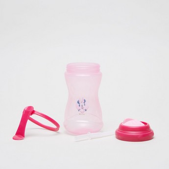 Minnie Mouse Print Straw Cup