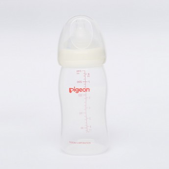 Pigeon Printed Wide Neck Feeding Bottle - 240 ml