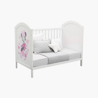 Delta Minnie Mouse Printed 3-in-1 Convertible Baby Crib