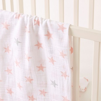 aden + anais Star Printed Muslin Swaddle Cloth