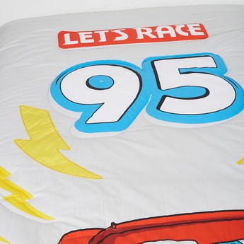 Disney Cars Print 3-Piece Comforter Set