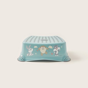 Keeper Looney Tunes Print Step Stool with Anti-Slip Function